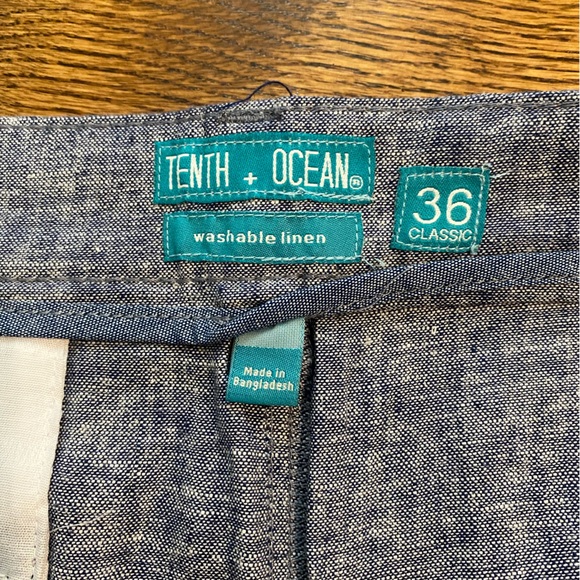 Men’s linen shorts. Size 36 - Picture 2 of 2